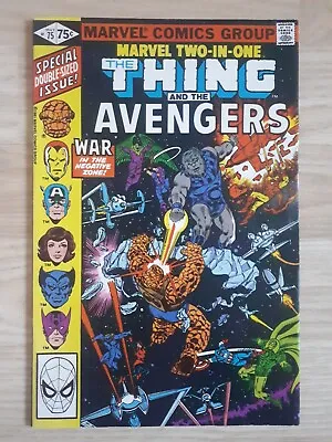Buy Marvel Two-In-One (1st Series) #75 The Thing & The Avengers • 4.99£