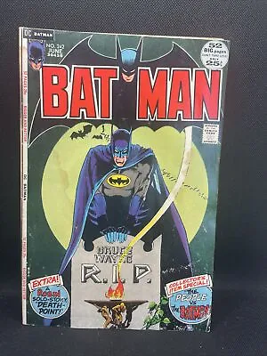 Buy BATMAN #242 1st App Matches Malone Ras Al Ghul (DC Comics 1972) Key Issue!! • 40.21£
