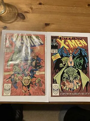 Buy X- Men #240 & #241 'Inferno' - Mr Sinister, Goblin Queen & Son For Goblin Que • 6£