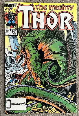 Buy Thor #341 (1984 Marvel Comics) Clark Kent Appearance, Walter Simonson, VF • 1£