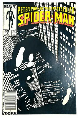 Buy Peter Parker, The Spectacular Spider-man # 101 - (1985) Black Suit / Newsstand • 63.52£