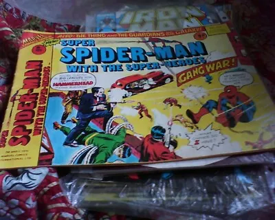Buy Thor Super Spider-man 163 British Marvel Comic • 4.50£