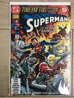 Buy SUPERMAN 55 (DC, May 1991) Jerry Ordway, Bagged And Boarded • 4.06£