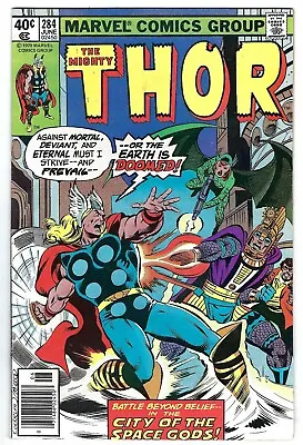 Buy Thor #284 - The City Of The Space Gods! • 8.10£