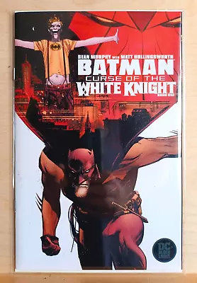 Buy Batman Curse Of The White Knight #1 (2019) DC Black Label Premium Card-Stock NM • 7.95£