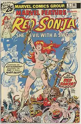 Buy Marvel Feature #4 (1975) - 7.0 FN/VF *Red Sonja/Eyes Of The Gorgon* • 5.74£