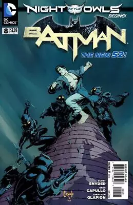 Buy BATMAN #8 FIRST PRINTING New 52 New Bagged & Boarded 2011 Series By DC Comics • 9.99£