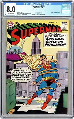 Buy Superman #128 CGC 8.0 1959 4093394012 • 332.06£