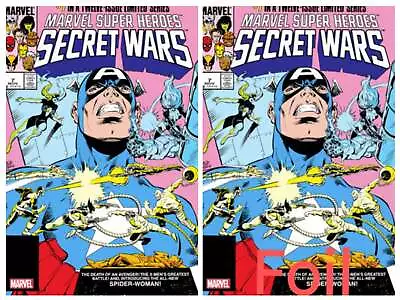 Buy Marvel Super Heroes Secret Wars #7 Facsimile Cvr A+foil Set(presale 7/03) • 8.51£
