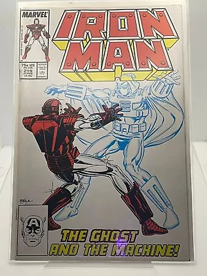 Buy Iron Man #219 KEY ISSUE FIRST APP OF GHOST 1987 Marvel Comics • 11.95£