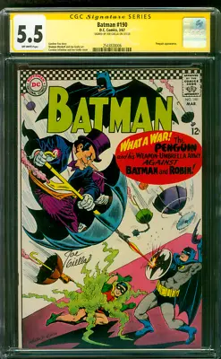 Buy Batman 190 CGC SS 5.5 Joe Giella Art Penguin Cover 3/1967 • 633.25£
