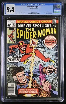 Buy Marvel Spotlight #32 - Cgc 9.4 - Wp - Nm -  1st Spider-woman Jessica Drew • 297.87£