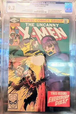 Buy Uncanny X-Men #142 CGC 9.2 1981  • 158.87£