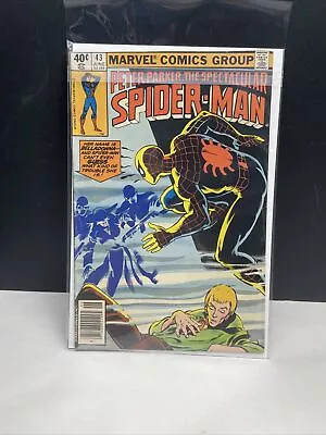 Buy The Spectacular Spider-Man #43 1980 MARVEL COMIC BOOK 8.0-8.5 NEWSSTAND V21-70 • 5.53£