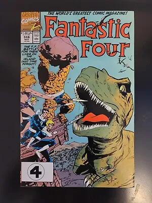 Buy Fantastic Four #346 11/90 1st Appearance (Cameo): Time Variance - Direct Edition • 15.77£