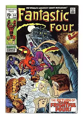 Buy Fantastic Four #94 VG/FN 5.0 1970 • 84.45£