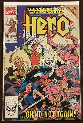 Buy Hero: Warrior Of The Mystic Realms #2 VF/NM 9.0 MARVEL COMICS 1990  • 1.57£