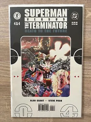 Buy Dark Horse Comics Superman Vs The Terminator Death To The Future #4 1999 • 14.99£