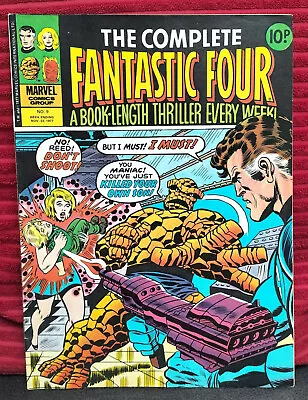 Buy Comic Bronze Age The Complete Fantastic Four #9 November 1977 Marvel Very Fine • 5£
