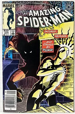 Buy Amazing Spider-Man #256 (1984) Marvel Newsstand 1st Appearance Of The Puma VG+ • 10.27£