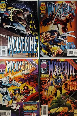 Buy Job Lot Wolverine #102-105 Bestial Logan Arc Ft Elektra /Stick (Daredevil Sensei • 4.50£
