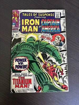 Buy Tales Of Suspense #93 First Cameo Appearance Of M.o.d.o.k. Feat. Iron Man • 29.95£