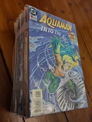 Buy AQUAMAN #0-46 + Annuals #1-4 DC COMICS - COMPLETE PETER DAVID RUN (1994) • 50£