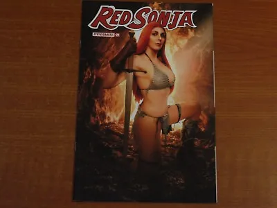 Buy Dynamite Comics:   RED SONJA Vol. 5  #21   Cosplay Photo Variant Cover D • 4.99£