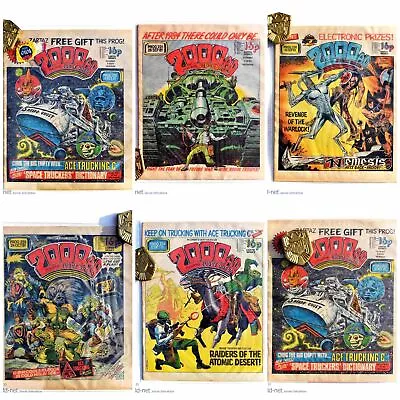 Buy 2000AD Prog 230-235 All 5 Judge Dredd Comic Issues 19 9 1981 Not Digital (m) • 5£