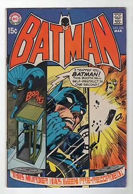 Buy Batman #220, Neal Adams Cover DC Comics, Key Issue, 1970, Bronze Age • 27.66£