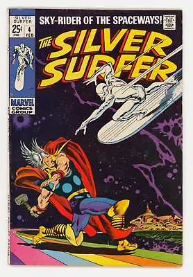 Buy Silver Surfer #4 VFN- 7.5 Versus The Mighty Thor • 895£