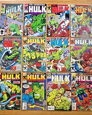 Buy 12 Incredible Hulk Comics, Copper & Modern Age Marvel Hulk Comics Job Lot Bundle • 25£