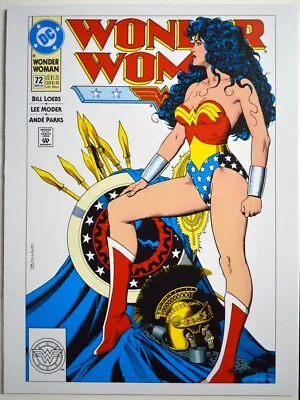 Buy WONDER WOMAN 72 Cover Art POSTER Brian Bolland W Double Sided DC NOT COMIC • 20.01£