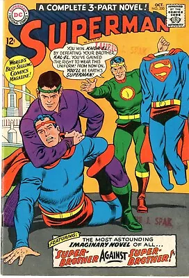 Buy Superman  # 200    FINE    October  1967    Swan, Klein, Bates, Boring Creators • 31.98£
