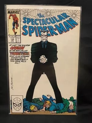 Buy Spectacular Spider-Man #139 1st Cover Appearance Tombstone (9.0) Marvel 1988 • 10.32£