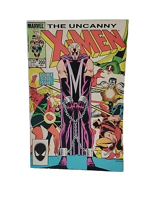 Buy The Uncanny X-men #200 Dec 1985, Double Size Issue,  The Trial Of Magneto , Vf • 19.99£