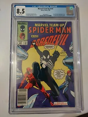 Buy Marvel Team-Up #141 1984 Newsstand Edition Amazing Spider-Man And Daredevil FBS! • 241.28£