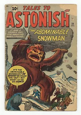 Buy Tales To Astonish #24 FR/GD 1.5 1961 • 29.73£
