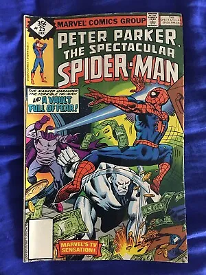 Buy Peter Parker, Spectacular Spider-Man #25 In VF- A 1978 Bronze Age Comic • 5.53£