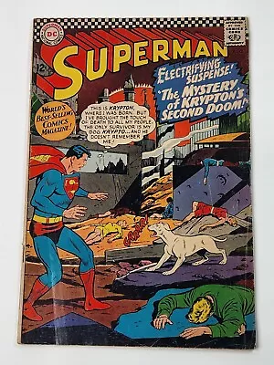 Buy Superman 189 DC Comics Krypton App Curt Swan Cover Silver Age 1966 • 20.10£