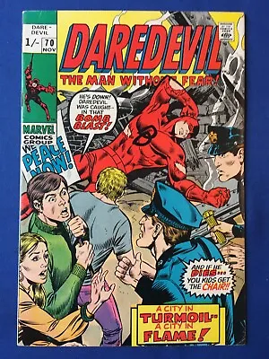 Buy Daredevil #70 FN+ (6.5) MARVEL ( Vol 1 1970) (3) • 18£