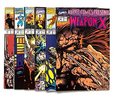 Buy Marvel Comics Weapon X Issues 79-84 • 8.93£