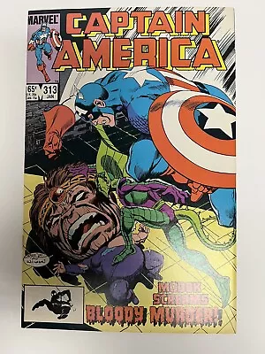 Buy Marvel - Captain America - Issue # 313 - 1986. • 14.48£