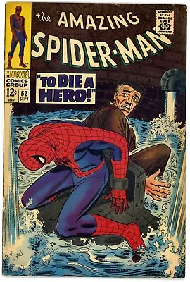 Buy Amazing Spider-Man #52 Sept 1967 FN-VF • 106.86£