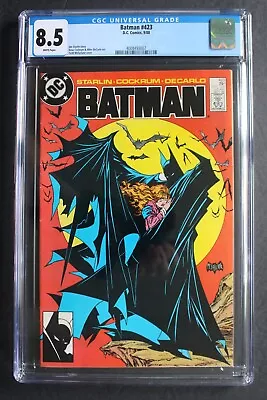 Buy BATMAN #423 Classic TODD McFARLANE Cover 1988 STARLIN Story 1st Print CGC 8.5 • 143.89£