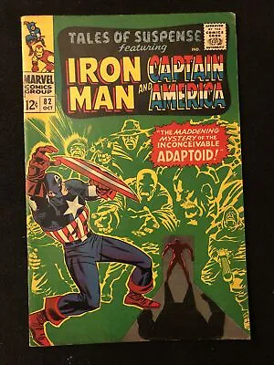 Buy Tales Of Suspense 82 6.0 Marvel 1966 Iron Man Captain America 1st Adaptoid Bd • 34.03£