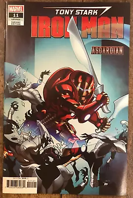 Buy Tony Stark Iron Man #11 By Slott Jocasta Avengers Asgardian Variant B NM/M 2019 • 3.19£