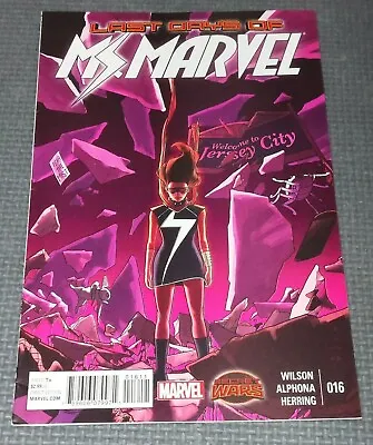 Buy MS MARVEL #16 (2015) 1st Meeting Kamala Khan & Captain Marvel MCU Marvels B5 • 11.86£