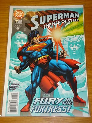 Buy Superman Man Of Steel #61 Dc Comic Near Mint Condition October 1996 • 2.99£