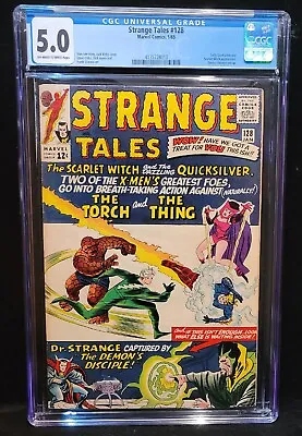 Buy Strange Tales 128 (1965) Cgc 5.0 • 79.16£